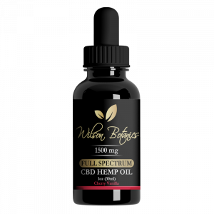 CBD Hemp Oil 1500mg Full Spectrum Cherry Vanilla