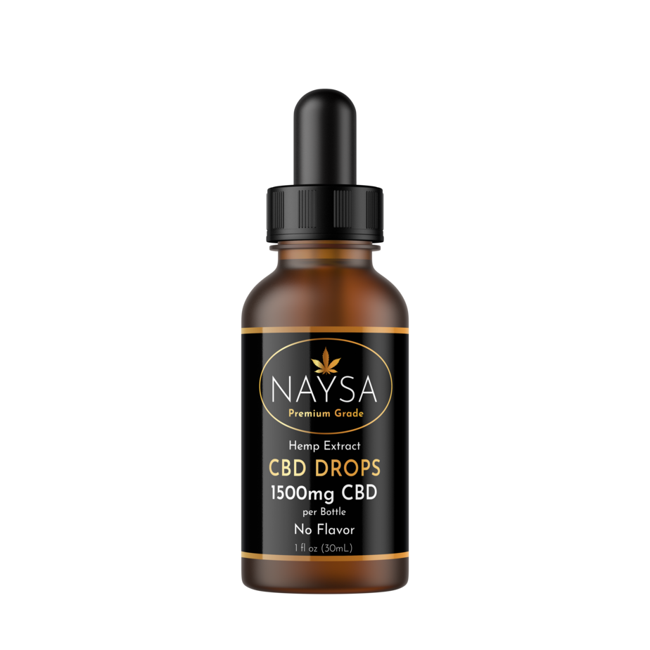 Naysa Tincture Hempseed 1500mg No Flavor