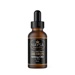 Naysa Tincture Hempseed Full Spectrum 1500mg Mint